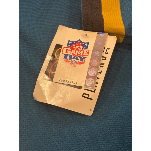 Vintage 90s Logo 7 Jacksonville Jaguars Mark Brunell #8 NFL Jersey Men's XL NWT - Picture 9 of 9